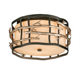 Adirondack Glass Flush Mount