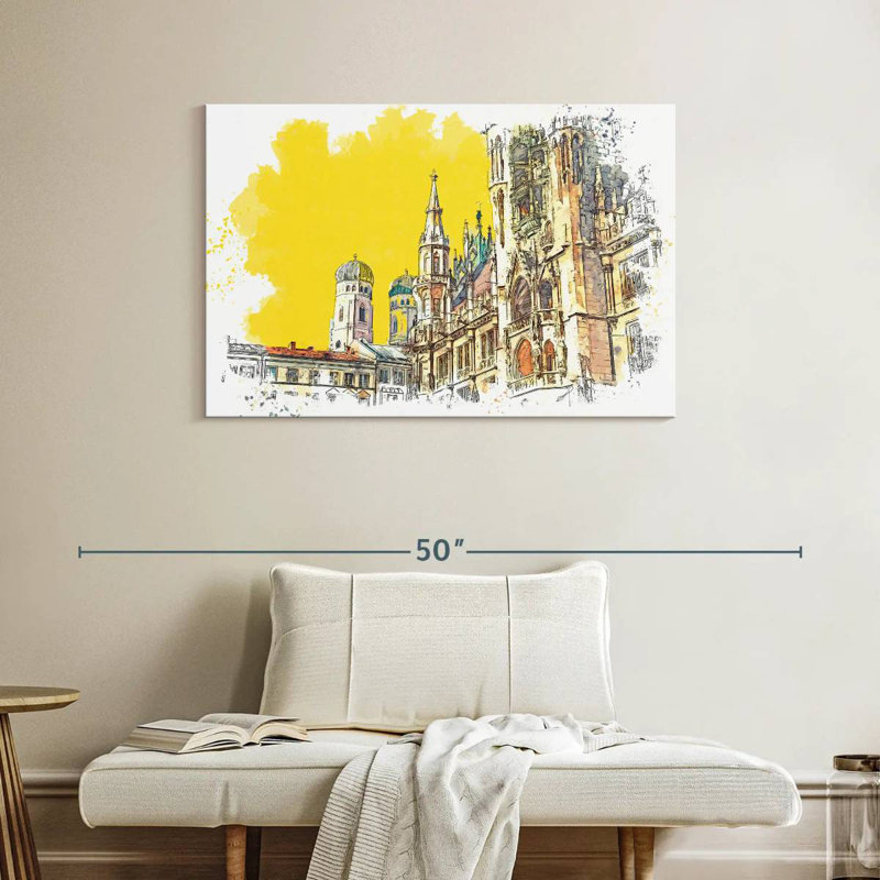 Munich Lilie, 26" H x 39" W