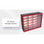 Stalwart Plastic Drawers Organizer -Compartment Storage for Hardware, Parts, Crafts, Beads and Tools