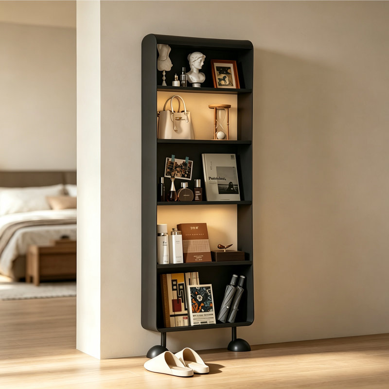 Présentoir vertical à 5 niveaux, Black