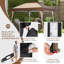 Leotis 4m x 4m Steel Patio Gazebo