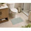 Tapis de toilette rectangulaire antidérapant à carreaux