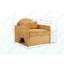 Fauteuil surdimensionné en chenille-676666297