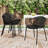 Charming Ergonomic Patio Chair Set with Space-Saving Feature and Stylish Appeal-1537758452
