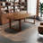 Rectangular solid wood handmade conference table, business seminar table-1641840542