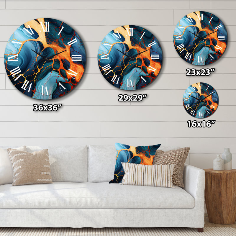 Horloge murale Lava, Moyenne
