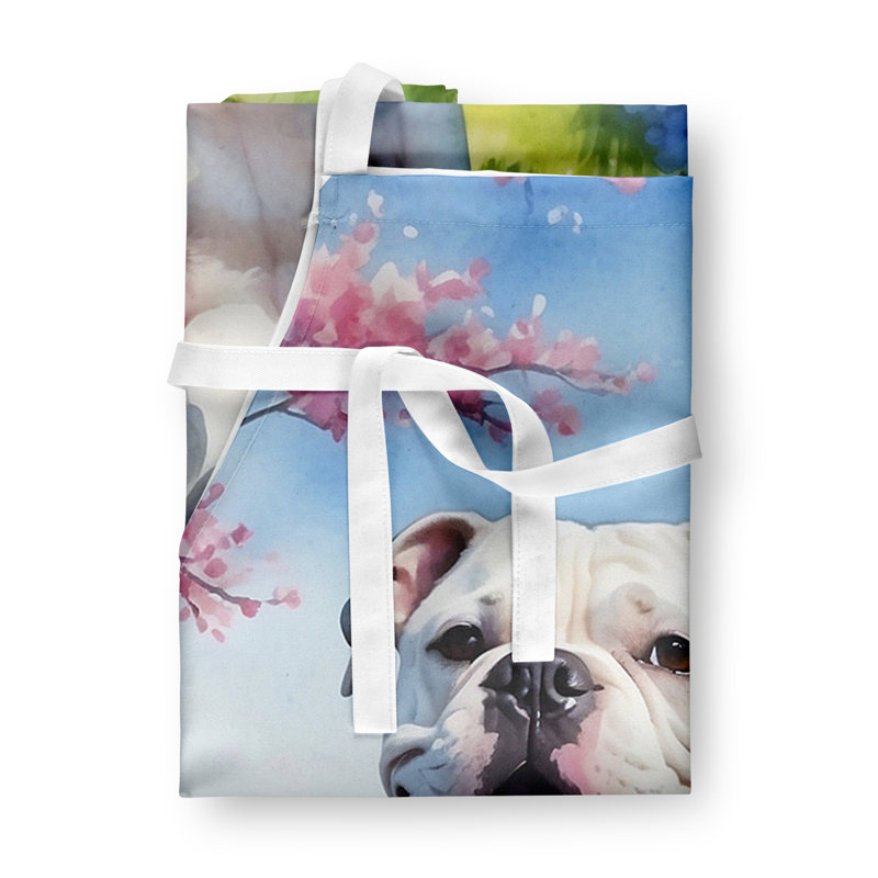 Floral Bib Apron
