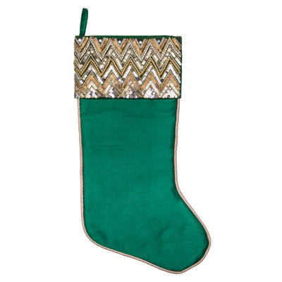 Chevron Sequin Stocking Chevron Sequin Stocking