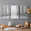 Aspen Reflection - toile tendue avec châssis de qualité supérieure - prête à être accrochée-1942074864