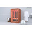Sauna infrarouge FAR Bluetooth dynamique pour 2 personnes