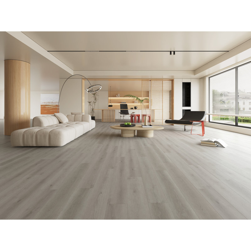 Lions Floor District LVP Collection - Los Alamos | 7.25" x 48" Waterproof Luxury Vinyl Plank Flooring | Uniclic® Locking System, FloorScore Certified | 1 Box = 48.33 Sq. Ft. | Most Rooms Need 15+ Boxes