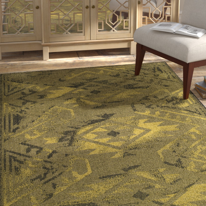Tapis performance à motif sud-ouest Ulla, Rectangle 5 pi x 8 pi