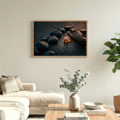 Ensemble de 1 tableau sur toile représentant la nature morte
