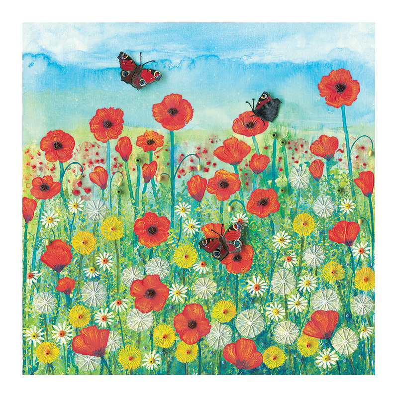 Jo Grundy - Wrapped Canvas Print, 40cm H x 40cm W x 3.8cm D