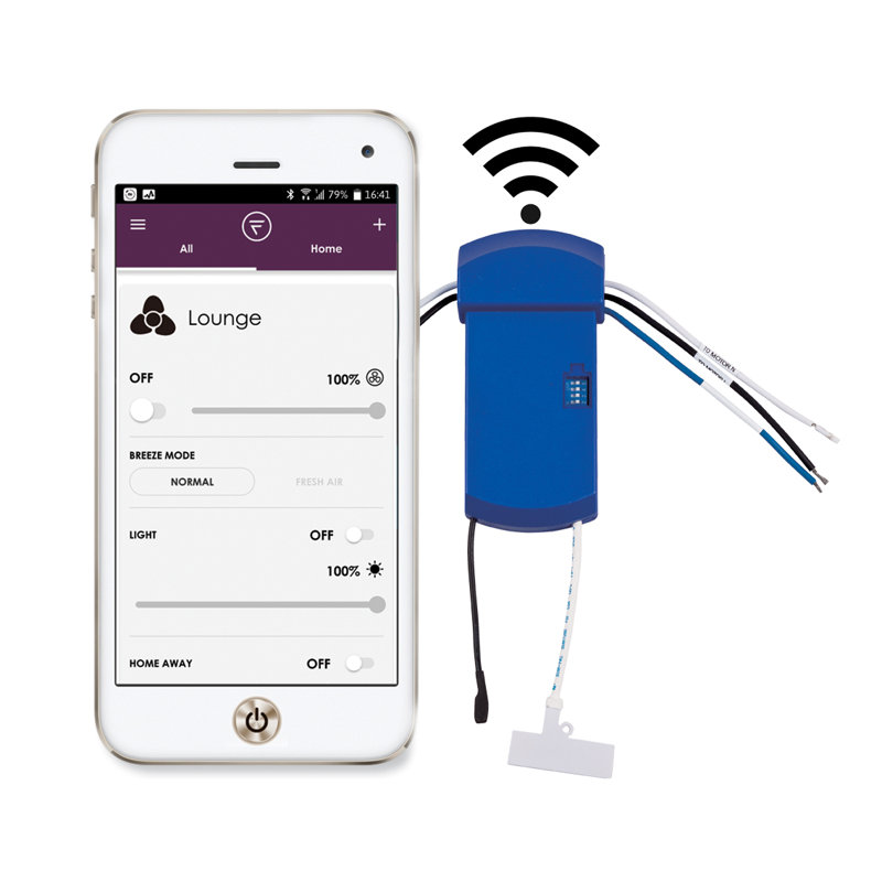 GlideAire Ceiling Fan - fanSync Wi-Fi Receiver