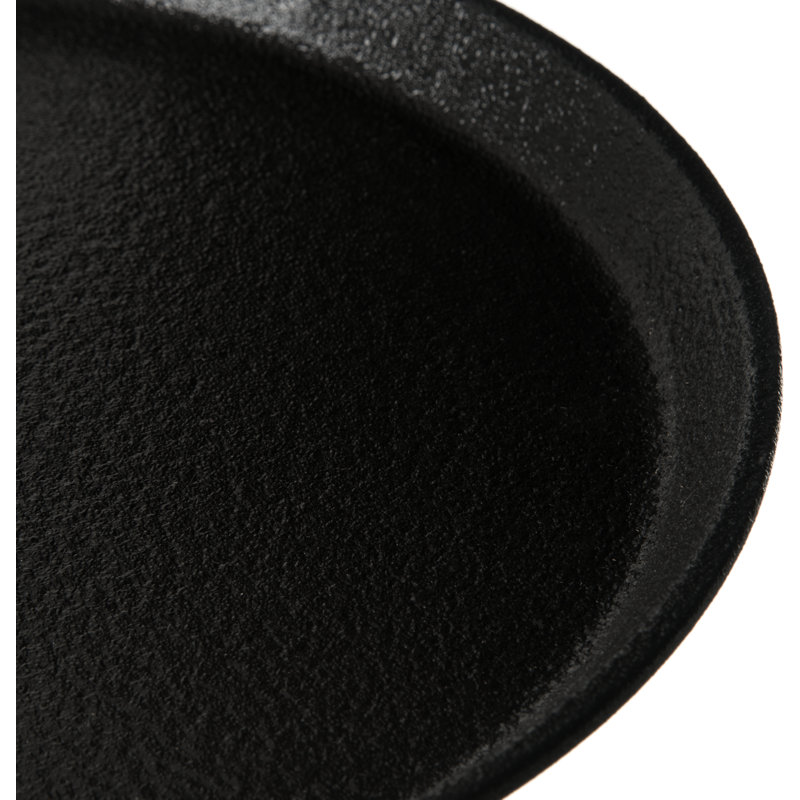 Plateau en plastique Carlisle Food Service Products, H 1 po x l 11 po x P 11 po, Noir