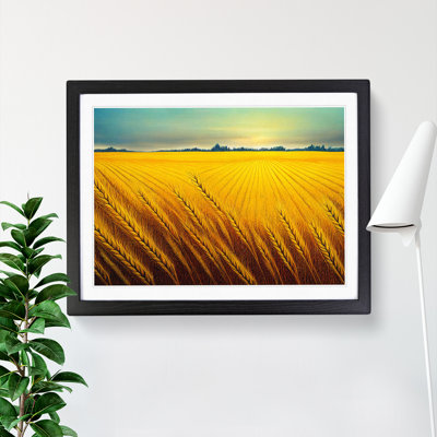 Beauty Of A Wheat Field Vol.1 - Single Picture Frame Print