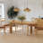 Beret 63"-79" Oval Extendable Dining Table