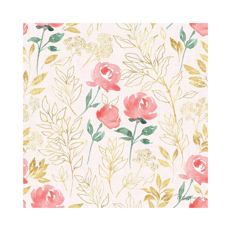 All You Need Is Love Pattern IIB by Beth Grove - Wrapped Canvas Print, 30.48 cm H x 30.48 cm W
