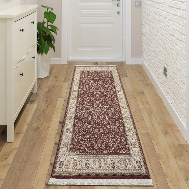 Tapis rectangulaire Dack avec envers antidérapant, Tapis de couloir de 2 pi x 7 pi