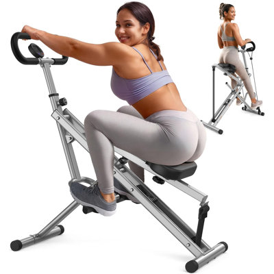 Machine à squats pliable FQ Fitness Sportsroyals Series DQ1, résistance réglable pour les fessiers et les cuisses à la maison