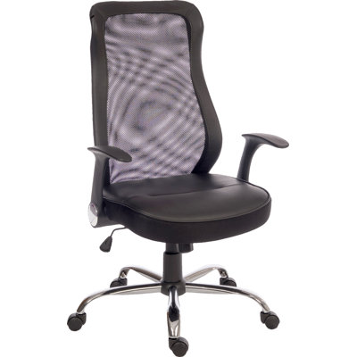 Brayden Studio Mesh Office Chair with Headrest