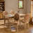 Set Of 2 Upholstered Oval Tufted Side Chair-1915568813
