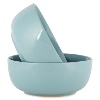 Pasta Bowls Set of 2, Ice Blue