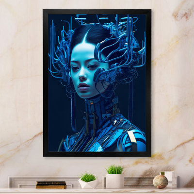Sci Fi, personnage féminin I sur toile