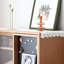 Vitrine de rangement simple en verre