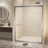 Tempered Glass With Explosion Proof Film,Aluminum Frame Double Sliding Shower Door,Stainless Steel Handle-112539501