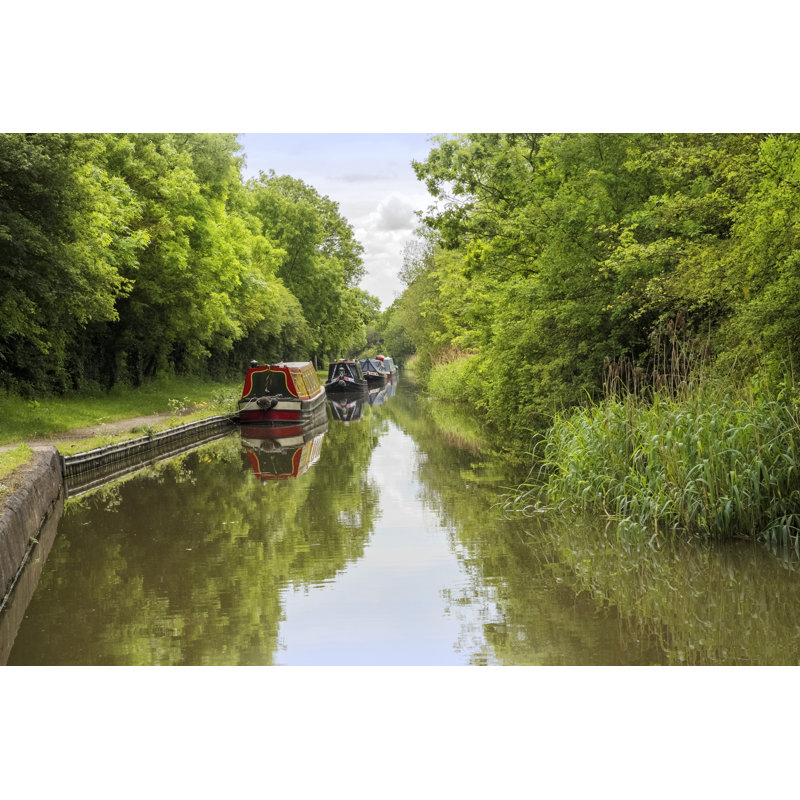 Canal - Wrapped Canvas Print, 51cm H x 76cm W x 3.8cm D