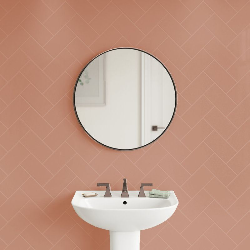 Curvaceous 3" x 6" Ceramic Wall Tile, Blush