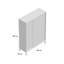 Ardashes 3 Door Sliding Wardrobe