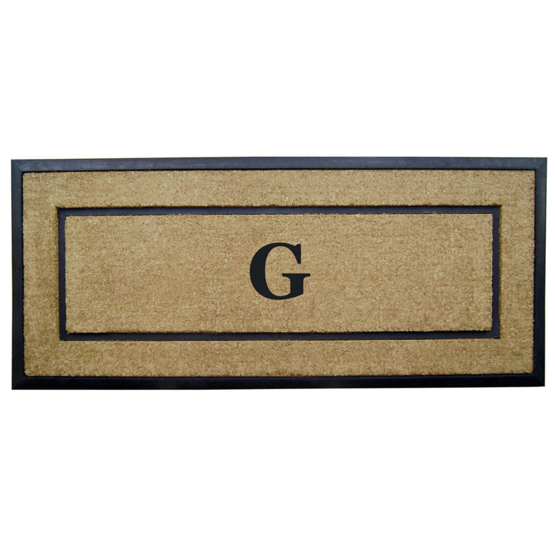 Tapis de porte antidérapant pour l'extérieur, L 24 po x L 57 po, G