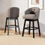 Tabouret de bar pivotant 31 po Yehiel-1921644974