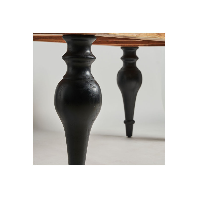 Zenica Acacia Solid Wood Dining Table