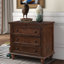 Commode décorative à 3 tiroirs en bois massif Gordonsville-984043013
