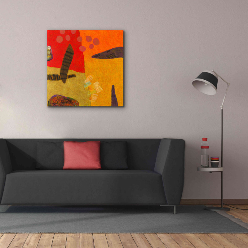 «Conversations in the Abstract 29» par Downs, estampe numérique sur toile, H 37 po x l 37 po x P 1,5 po