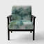 Maichael - Upholstered Mid-Century Accent Arm Chair