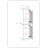 Palace Imports 100% Solid Wood Bathroom Storage Cabinet, Frosted Glass Doors, Adjustable Shelves, 16.5" Wide, 71.5" Tall-1978875412