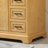 Hermes 36'' Single Bathroom Vanity with Carrara Marble Top-73360030
