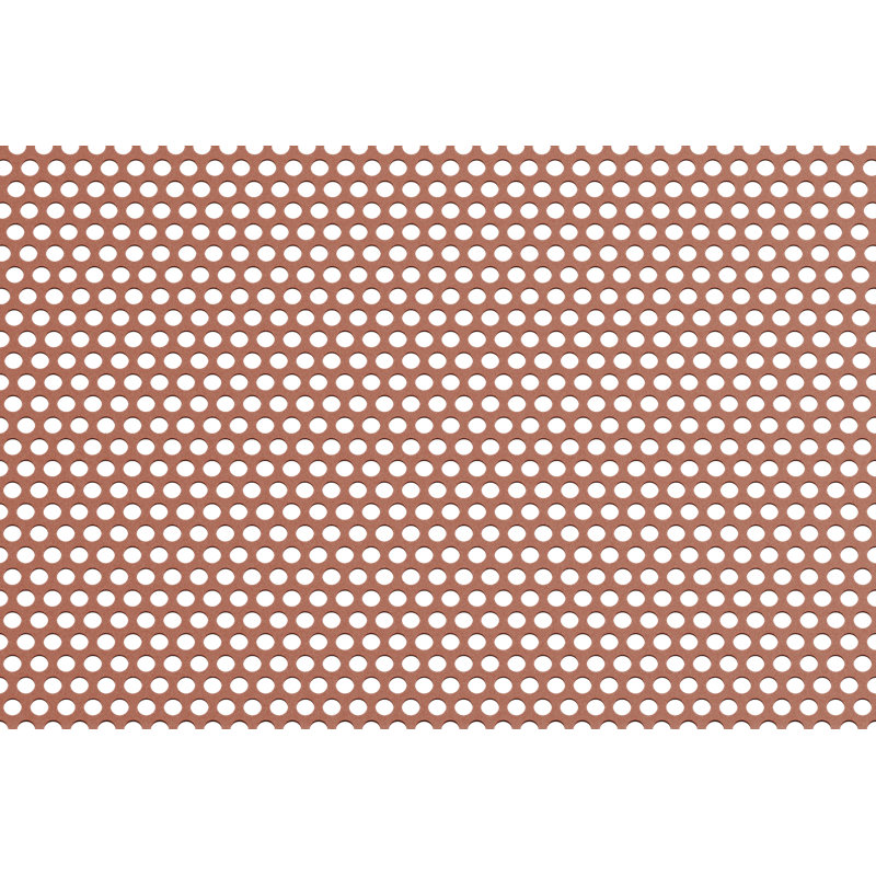 Perf Lounge Chair, Rust