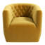 Chaise pivotante en velours Delaney-1402059107