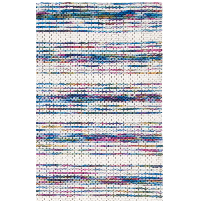 Karbach Hand Loomed Performance Striped Rug, Runner 2'3" x 8'