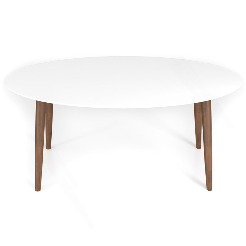 Table de salle à manger Ada, Blanc