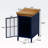 Rheuben Nightstand with Storage Cabinet, Bedside Table Sofa Side Coffee Table-481506530