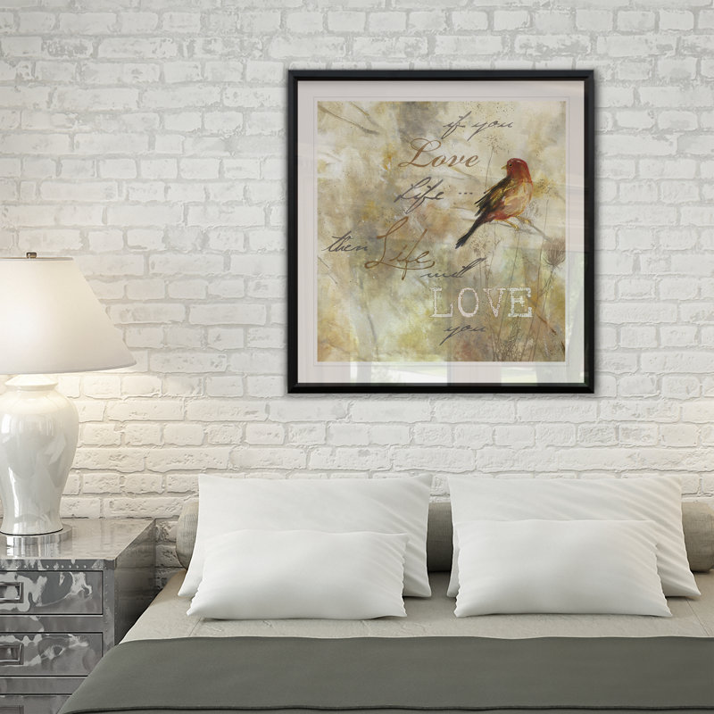 Nature Notation II - reproduction de cadre photo, H 17,5 po x l 17,5 po x P 1,5 po