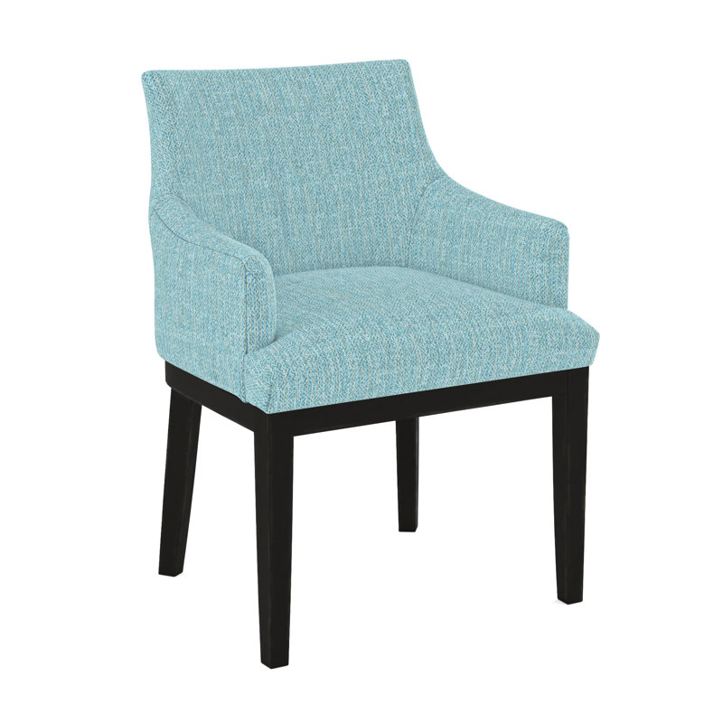 19'' H Upholstered Armchair, Espresso, 61412-32