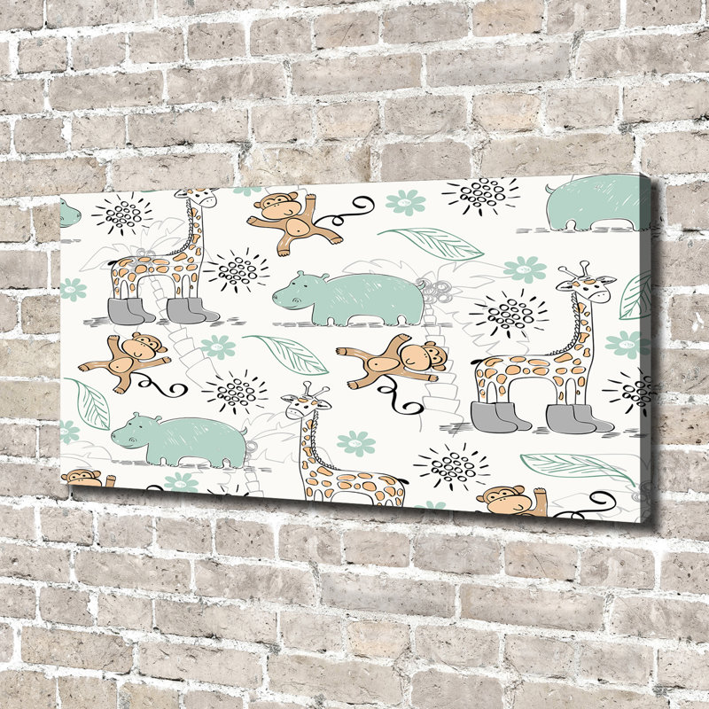 Animals - No Frame Print on Canvas